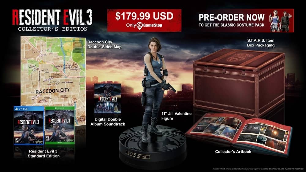 امکان پیش‌سفارش Resident Evil 3 Remake برای Xbox One و Playstation 4 فراهم شد